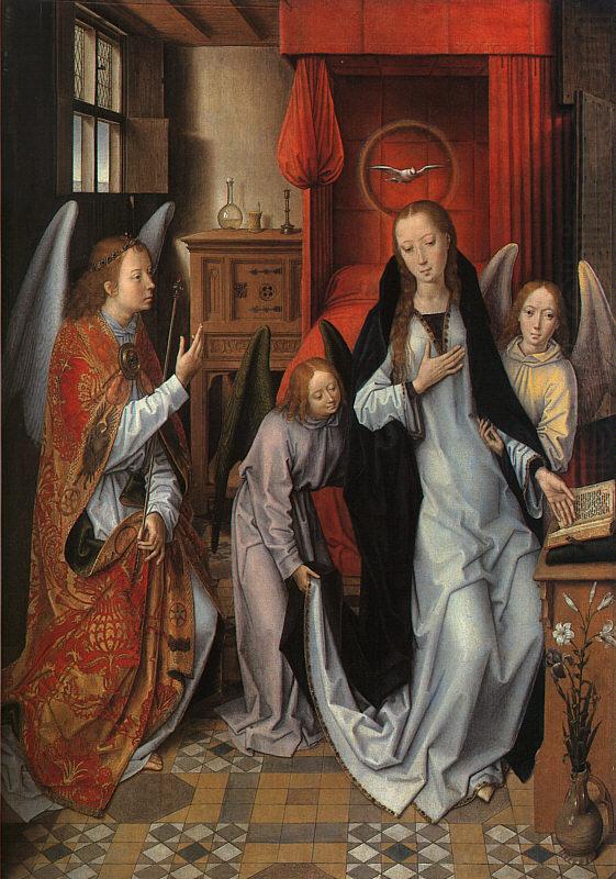 The Annunciation  gggg, Hans Memling